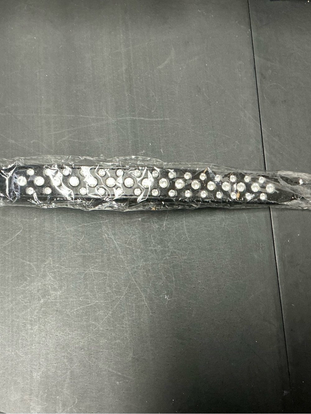 Black Studded Dog Collar